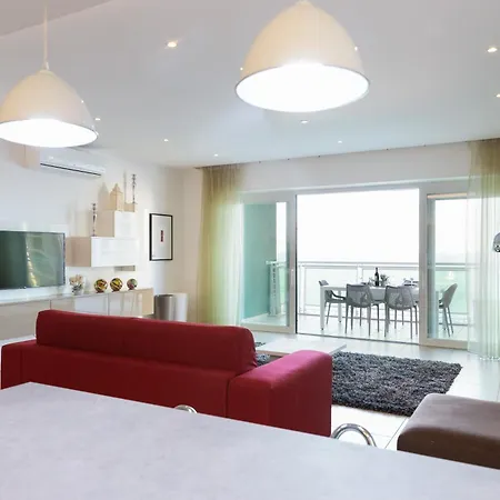 Luxury Seafront 3br With Pool By Arco Collection 公寓 斯利马